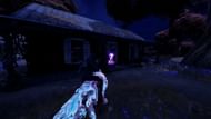 Ash Williams opening fire on jumpscares (Image via Epic Games/Fortnite)